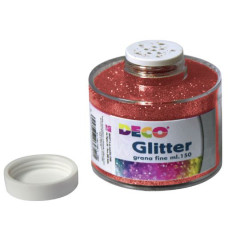 CWR GLITTER ROSSO BARATTOLO CON DOSATORE 150ML.