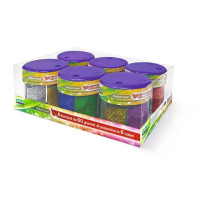 Lebez dispenser porporina 60gr conf.6 pz. 6 colori assortiti