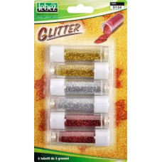 LEBEZ TUBETTO PORPORINA 3.GR CF.6 TUBETTI COLORI ASSORTITI