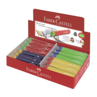 Faber castell gomma tri conf. 24 colori assortiti