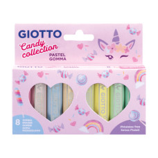 GOMME GIOTTO PASTEL CANDY COLLECTION CONF. 8 PEZZI