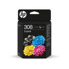 CARTUCCIA HP 308 NERO/CIANO/MAGENTA/GIALLO 6L6S6UE