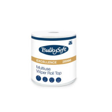 ASCIUGATUTTO COMPACT BULKYSOFT PREMIUM 3 VELI BIANCO IN PURA CELLULOSA CONF. 12 PZ