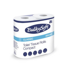 CARTA IGIENICA CLASSIC 2 VELI IN PURA CELLULOSA 500 STRAPPI BULKYSOFT CONF. 4 PZ