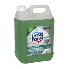 DETERGENTE DISINFETTANTE MULTISUPERFICIE PROFESSIONALE LYSOFORM 5 L FRESCHEZZA