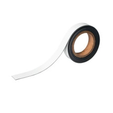 NASTRO MAGNETICO DURABLE SCRIVIBILE IN ROTOLO BIANCO LUNGHEZZA 5 MT X H 30 MM