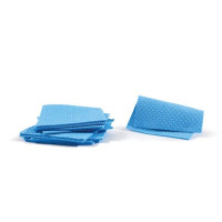 Pannospugna aquos perfetto factory 18x20 cm azzurro - conf. 10 pz