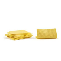 Panno spugna aquos perfetto factory 18x20 cm giallo - 18x20 cm conf. 10 pezzi