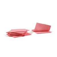 Pannospugna aquos perfetto factory 18x20 cm rosso - conf. 10 pz