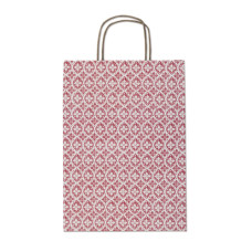 BORSA SHOPPER ALLEGRA IN CARTA ERBA FORMATO 36X12X41 CM - CONF. 25 PZ