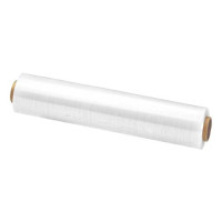 Film estensibile Syrom formato 50 cm x 165 m polietilene bianco.