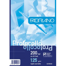 FABRIANO PROTOCOLLO USO BOLLO 125GR. SCATOLA DA 800 FOGLI FABRIANO PROTOCOLLO USO BOLLO 125GR. SCATOLA DA 800 FOGLI
