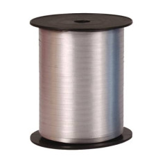 ROTOLO NASTRO PER PACCHI REGALO OPACO ARGENTO 10X250MT