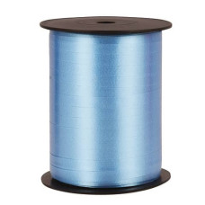 ROTOLO NASTRO PER PACCHI REGALO OPACO AZZURRO 10MMX250MT