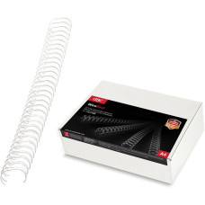 SPIRALI METALLICHE A 34 ANELLI GBC WIREBIND 11 MM A4 NERO CONF DA 100 SPIRALI
