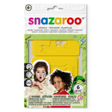 BUSTINA 6 STENCILS MISTI SNAZAROO FANTASIE ASSORTITE