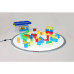 BLOCCHETTI DA COSTRUZIONE COMMOTION TICKIT - CONF. 50 PZ - VERSIONE COLORATA