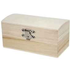 SCRIGNO DEL TESORO IN LEGNO 11.5*5.8*5.8CM