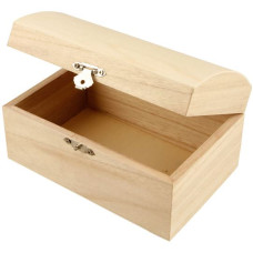 SCRIGNO DEL TESORO IN LEGNO 16.5*11*8.55CM