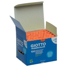 GIOTTO ROBERCOLOR GESSI SCATOLA 100 GESSI ARANCIONE