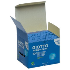 GIOTTO ROBERCOLOR GESSI SCATOLA 100 GESSI BLU