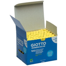 GIOTTO ROBERCOLOR GESSI SCATOLA 100 GESSI GIALLO