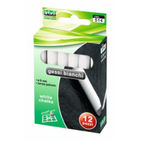 Lebez gessi bianchi tondi diametro 9 cf. 20 da 12 gessi