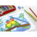 FABER-CASTELL 18 MATITE COLORATE TRIANGOLARI  4 MATITE COLORATE 2 MATITE GRAFITE