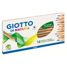 GIOTTO DI NATURA SCATOLA 12 PASTELLI