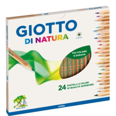 GIOTTO DI NATURA SCATOLA 24 PASTELLI