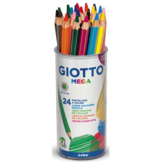 GIOTTO MEGA BARATTOLO 24 PASTELLI