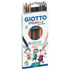 GIOTTO STILNOVO SKINTONES SCATOLA 12 PASTELLI