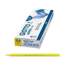 GIOTTO SUPERMINA MATITE COLORATE GIALLO 03