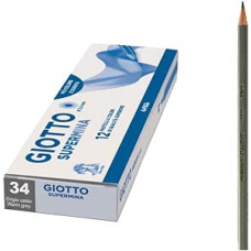 GIOTTO SUPERMINA MATITE COLORATE GRIGIO CALDO