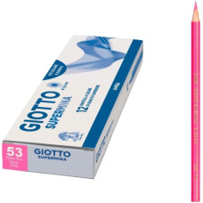 GIOTTO SUPERMINA MATITE COLORATE ROSA FLUO
