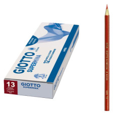 GIOTTO SUPERMINA MATITE COLORATE ROSSO CARMINIO