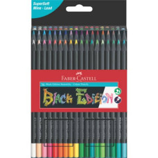 MATITE COLORATE FABER-CASTELL BLACK EDITION CONF. 36 COLORI