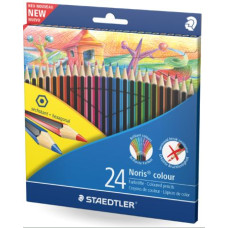 STAEDTLER NORIS COLOR ASTUCCIO 24 MATITE COLORATE