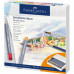 FABER-CASTELL GOLDFABER AQUA STUDIO BOX 38 MATITE COLORATE 2 MATITE GRAFITE E PENNARELLO