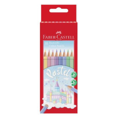 FABER CASTELL ASTUCCIO 10 MATITE COLORATE PASTEL