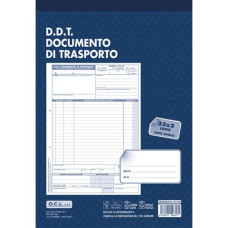 DDT DOCUMENTO DI TRASPORTO 3 COPIE FORMATO A4