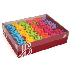 FIOCCHI PER PACCHI REGALO PAPER DIAM. 4CM EVERYDAY CF.100 STELLE COLORI ASSORTITI