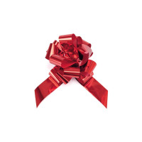 Fiocco nastro 30mm rosso conf.30 fiocchi