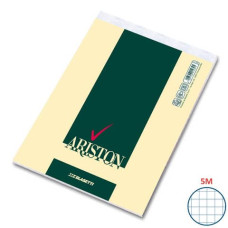 BLASETTI ARISTON BLOCK NOTES CON A5 QUADRETTO 5MM
