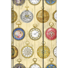 TACCUINO DA VINCI 14X21 CM CON DETTAGLI METAL E CHIUSURA MAGNETICA - 80 PAGINE - OROLOGI DA TASCA