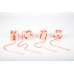 SET 4 BLOCCHETTI ALLACCIATURE IN LEGNO