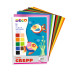FOGLI DI GOMMA EVA FORM  20X30 CM CONF. 10 FOGLI COLORI ASSORTITI