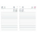 AGENDA 2026 MEDIA GIORNALIERA 14,5X20,5 CM S/D SEPARATI BLU