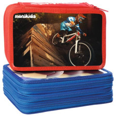 ASTUCCIO SCUOLA 3 ZIP  COMPLETO MONIKIDS 3 ZIP BAMBINO