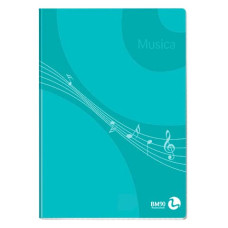 BM QUADERNO DI MUSICA MUSICA A4 PENTAGRAMMA 32FOGLI CONF 10 QUADERNI